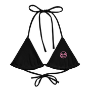 Joke Me Bikini Top Black