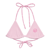 Joke Me Bikini Top Pink